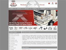 Tablet Screenshot of ahmad-trader.com